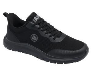 Sneaker JAKO "J-THADMOTION", Herren, Gr. 37, schwarz (jetschwarz, mono), Synthetik, Textil, Schuhe Sneaker, Atmungsaktiv (81780208-37) jetschwarz, mono