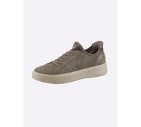 Sneaker JANA, Damen, Gr. 39, grau (taupe), Synthetik, Schuhe Sneaker (76128653-39) taupe