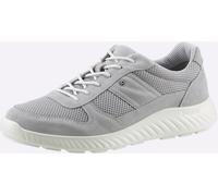 Sneaker JOMOS, Herren, Gr. 46, grau (hellgrau), Veloursleder, Schuhe Sneaker (46350142-46) hellgrau