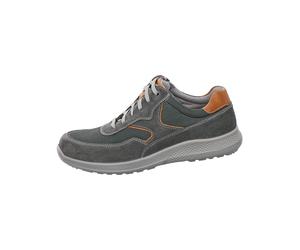 Sneaker JOMOS "Herrenschuh shark", Herren, Gr. 46, shark, tuareg, Obermaterial: 50% Rindsleder Leather cow. 50% Lammleder LEL., Schuhe Sneaker (71560320-46) shark, tuareg