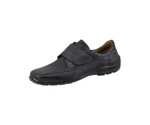 Sneaker JOMOS "Klettschuh", Herren, Gr. 42, schwarz, Obermaterial: 50% Rindsleder Leather cow. 50% Lammleder LEL., Schuhe Sneaker (45164532-42) schwarz