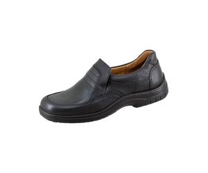 Sneaker JOMOS "Slipper", Herren, Gr. 41, schwarz, Obermaterial: 50% Rindsleder Leather cow. 50% Lammleder LEL., Schuhe Sneaker (79987517-41) schwarz