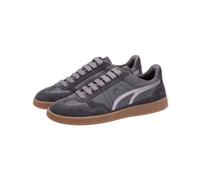 Sneaker JOOP "velluto misto palma sneaker xt7", Damen, Gr. 41, schwarzgrau, Rindsleder, Basic, Schuhe Sneaker (46272024-41) schwarzgrau