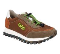 Sneaker JOSEF SEIBEL "Bonnie 01, taupe-orange", Damen, Gr. 40, grau (taupe, orange), Obermaterial: 80% Rindsleder Leather cow. 20% Textilmaterial TEXMAT., Schuhe Sneaker (68268769-40) taupe, orange