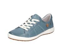 Sneaker JOSEF SEIBEL "Caren 01, azur", Damen, Gr. 45, blau (azur), Obermaterial: 100% Rindsleder Leather cow., Schuhe Sneaker (32646864-45) azur