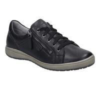 Sneaker JOSEF SEIBEL "Caren 12, schwarz", Damen, Gr. 36, schwarz, Obermaterial: 100% Rindsleder Leather cow., Schuhe Sneaker (56474327-36) schwarz