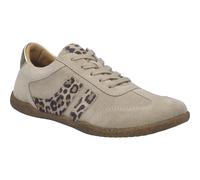 Josef Seibel Damen Low-Top Sneaker Cassandra.11,Weite G (Normal),Wechselfußbett,Sportschuhe,Freizeitschuhe,beige-Kombi,37 EU
