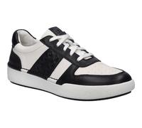 Sneaker JOSEF SEIBEL "Claire 27, schwarz-weiss", Damen, Gr. 44, schwarz (schwarz, weiß), Obermaterial: 100% Rindsleder Leather cow., Schuhe Sneaker (27980730-44) schwarz, weiß