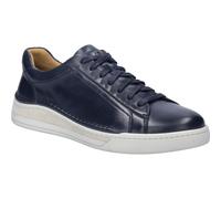 Sneaker JOSEF SEIBEL "Cleve 02, dunkelblau", Herren, Gr. 50, blau (dunkelblau), Obermaterial: 100% Rindsleder Leather cow., Schuhe Sneaker (26327227-50) dunkelblau