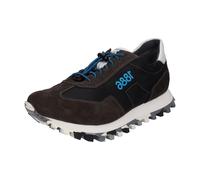 Sneaker JOSEF SEIBEL "Clyde 01, titan-weiss", Herren, Gr. 42, grau (titan, weiß), Obermaterial: 80% Rindsleder Leather cow. 20% Textilmaterial TEXMAT., Schuhe Sneaker (10678820-42) titan, weiß