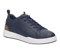 Sneaker JOSEF SEIBEL "Donovan 04, indigo-kombi", Herren, Gr. 42, blau (indigo, kombi), Obermaterial: 100% Rindsleder Leather cow., Schuhe Sneaker (92276759-42) indigo, kombi