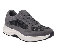 Sneaker JOSEF SEIBEL "Elli 04, asphalt-kombi", Damen, Gr. 39, grau (asphalt, kombi), Obermaterial: 80% Rindsleder Leather cow. 20% Textilmaterial TEXMAT., Schuhe Sneaker (71346352-39) asphalt, kombi