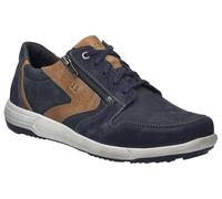 Josef Seibel Herren Sneaker Enrico 20 – Weite G, Wechselfußbett, Indigo-Kombi – 44 EU
