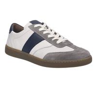 Sneaker JOSEF SEIBEL "Lio 05, asphalt-multi", Herren, Gr. 43, grau (asphalt, multi), Obermaterial: 100% Rindsleder Leather cow., Schuhe Sneaker (24461813-43) asphalt, multi