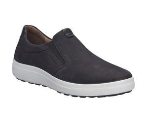 Sneaker JOSEF SEIBEL "Maddox 06, titan-kombi", Herren, Gr. 41, grau (titan, kombi), Obermaterial: 100% Rindsleder Leather cow., Schuhe Sneaker (76578467-41) titan, kombi