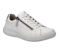 Josef Seibel Sneaker Megan 01 Damen Weite G Wechselfußbett Weiss-Silber Gr. 38