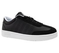 Sneaker K-SWISS "COURT OPEN TTOE", Herren, Gr. 47, schwarz, weiß, Synthetik, Schuhe Sneaker (88657015-47) schwarz, weiß