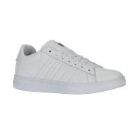 Sneaker K-SWISS "Court Tiebreak II", Damen, Gr. 42, weiß (weiß, weiß, weiß), Leder, Schuhe Sneaker (59034269-42) weiß, weiß, weiß