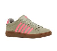 Sneaker K-SWISS "COURT TIEBREAK II SDE", Damen, Gr. 40, abstn, pnklem, gum, Leder, Schuhe Sneaker (82752817-40) abstn, pnklem, gum