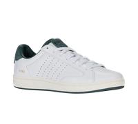 K-Swiss Herren Lozan Klub LTH Sneaker, WHT/GRN Gables/S WHT, 43 EU