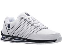 Sneaker K-SWISS "Rinzler", Damen, Gr. 40, blau (weiß, navy), Leder, Schuhe Sneaker (15667629-40) weiß, navy