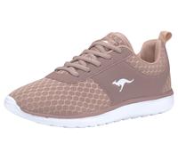 Sneaker KANGAROOS "Bumpy", Damen, Gr. 37, rosa (altrosa), Textil, Schuhe Damenschuh Sneaker low (89265211-37) altrosa