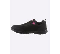 Sneaker KANGAROOS, Damen, Gr. 38, schwarz, Lederimitat, Mesh, Schuhe Sneaker (75919313-38) schwarz