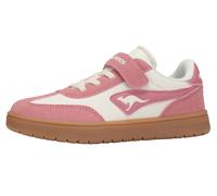 Sneaker KANGAROOS "K-CA BAM EV", Mädchen, Gr. 35, beige (cool beige, dusty rose), Synthetik, Schuhe Sneaker (86295907-35) cool beige, dusty rose