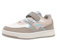 Sneaker KANGAROOS "K-CP BOUNDER EV", Mädchen, Gr. 36, braun (stone braun, blau sky), Synthetik, Schuhe Sneaker (41141037-36) stone braun, blau sky