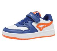 Sneaker KANGAROOS "K-CP Fair EV", Mädchen, Gr. 34, navy, solar orange, Synthetik, Schuhe Sneaker (36573727-34)