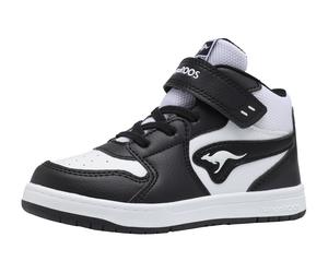 Sneaker KANGAROOS "K-CPI Winnie EV", Mädchen, Gr. 23, schwarz-weiß (jet schwarz, weiß), Synthetik, Textil, Schuhe Sneaker (78273359-23)
