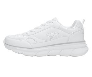 Sneaker KANGAROOS "K-CR ADINA", Herren, Gr. 41, weiß, mono, Synthetik, Schuhe Sneaker, Gute Dämpfung (67061342-41) weiß, mono