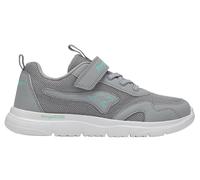 Sneaker KANGAROOS "K-ETK ROOZ EV", Mädchen, Gr. 30, vapor grau, cabbage, Mesh, Synthetik, Schuhe Sneaker (16605817-30) vapor grau, cabbage