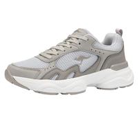 Sneaker KANGAROOS "K-GUW LUNEA", Damen, Gr. 40, grau (ultimate grau, vapor grau), Mesh, Synthetik, Schuhe Sneaker, Memory Foam (84851151-40) ultimate grau, vapor grau