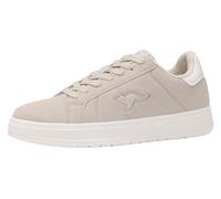 Sneaker KANGAROOS "K-GW Focus", Damen, Gr. 39, beige (beige, weiß), Synthetik, Schuhe Sneaker (52754223-39) beige, weiß
