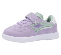 Sneaker KANGAROOS "K-LPI SWOOPZ EV", Mädchen, Gr. 28, orchid, mint, Synthetik, Schuhe Sneaker (67052955-28) orchid, mint