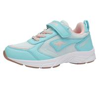 Sneaker KANGAROOS "K-NI CHINO EV", Mädchen, Gr. 28, blau (limpet shell, frost pink), Mesh, Synthetik, Schuhe Sneaker (46325757-28) limpet shell, frost pink