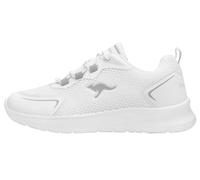 Sneaker KANGAROOS "K-NJ STEPPER OS", Damen, Gr. 39, weiß (weiß, vapor grau), Textil, Schuhe Sneaker (40714954-39) weiß, vapor grau