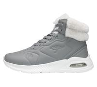 Sneaker KANGAROOS "K-PLN DREAMS MID", Damen, Gr. 40, grau (ultimate grau, nimbus cloud), Synthetik, Schuhe Sneaker, Warmfutter (29955334-40) ultimate grau, nimbus cloud