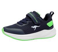 Sneaker KANGAROOS "K-RDK FAM EV", Damen, Gr. 30, dk navy, lime, Mesh, Synthetik, Schuhe Sneaker (52610422-30) dk navy, lime