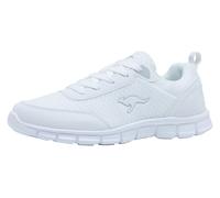 Sneaker KANGAROOS "K-RF BETHY", Herren, Gr. 36, weiß (weiß, vapor grau), Synthetik, Textil, Schuhe Sneaker, Atmungsaktiv, Topseller (63830608-36)