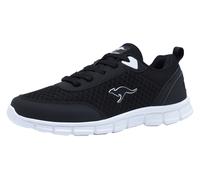 Sneaker KANGAROOS "K-RF BETHY", Herren, Gr. 46, schwarz-weiß (jet schwarz, weiß), Synthetik, Textil, Schuhe Sneaker, Atmungsaktiv, Topseller (27618317-46)