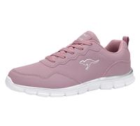 Sneaker KANGAROOS "K-RF JONNA", Damen, Gr. 42, grape, vapor grau, Synthetik, Schuhe Sneaker (25755945-42) grape, vapor grau