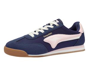 Sneaker KANGAROOS "K-VRW KANSAS", Damen, Gr. 40, dk navy, seashell pink, Synthetik, Textil, Schuhe Sneaker (19399764-40) dk navy, seashell pink
