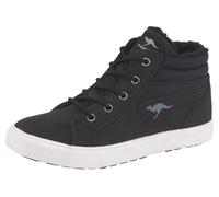 Sneaker KANGAROOS "KaVu I", Mädchen, Gr. 28, schwarz, Synthetik, Schuhe Sneaker, gefüttert (16580634-28) schwarz