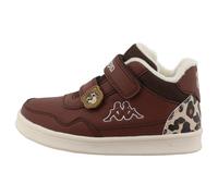 Sneaker KAPPA "GILL", Mädchen, Gr. 30, braun, Synthetik, Schuhe Sneaker, Winterschuhe, gefüttert (33549833-30) braun