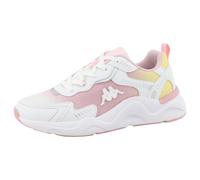Sneaker KAPPA "HAUKE", Damen, Gr. 42, weiß, multi, Synthetik, Schuhe Sneaker (87518016-42) weiß, multi