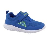 Sneaker KAPPA "PINELLA", Mädchen, Gr. 32, royal, lime, Synthetik, Schuhe Sneaker (20148644-32) royal, lime