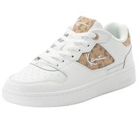 Sneaker KARL KANI "89 CLASSIC", Herren, Gr. 44, beige (weiß, beige), Leder, Schuhe Sneaker (91858563-44) weiß, beige