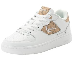 Sneaker KARL KANI "89 CLASSIC", Herren, Gr. 45, beige (weiß, beige), Leder, Schuhe Sneaker (91858563-45) weiß, beige